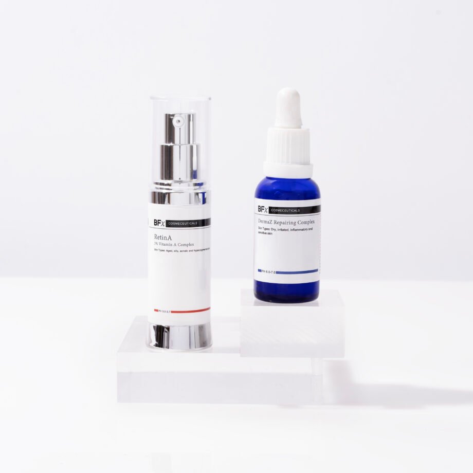 RetinA and DermaZ bossface BFx products