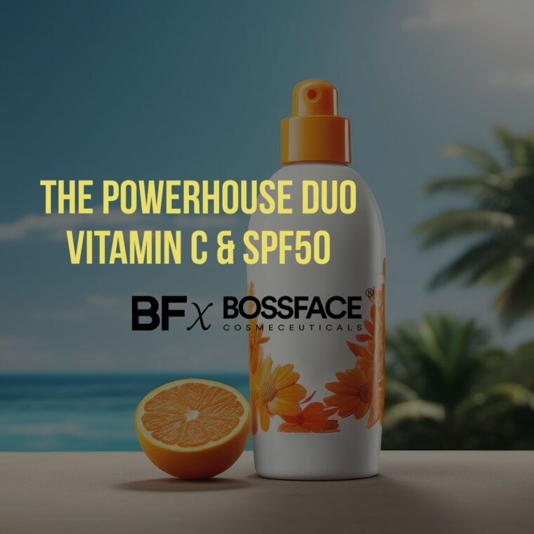 powerhouse duo vitamin c and SPF50