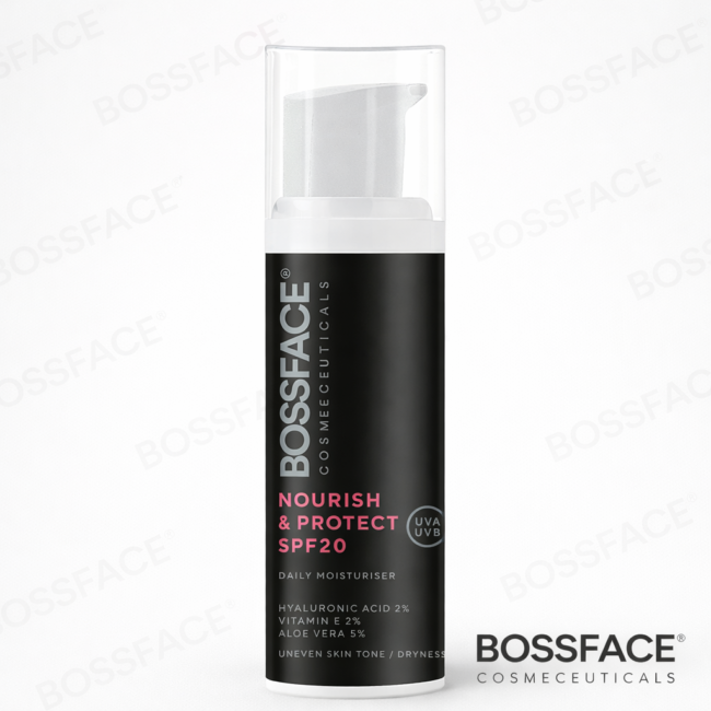 Nourish and Protect spf20 mini travel size product displayed on a white background